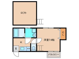 シュロスAKAMAの物件間取画像